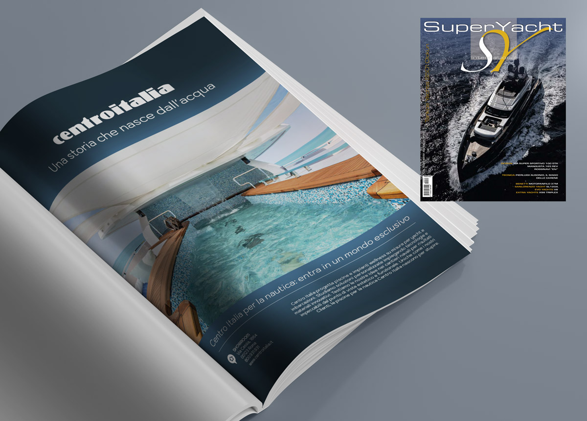centro Italia su Superyacht gennaio 2022